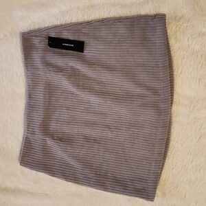 NWT Super Cute Gray Skirt Size M